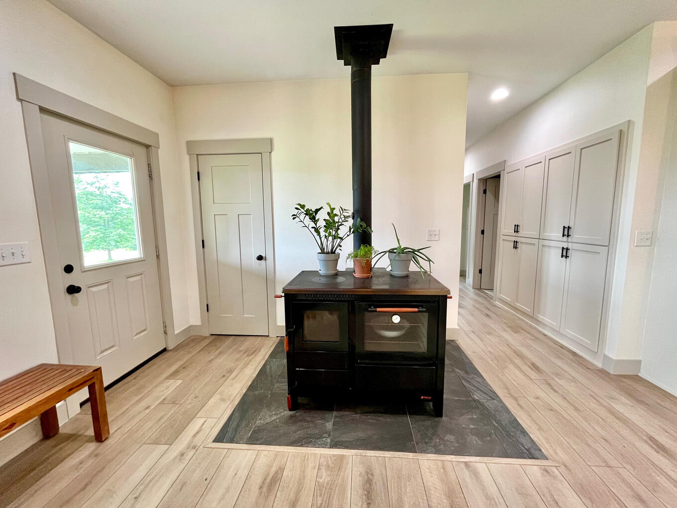 Living Room - Wood Cookstove