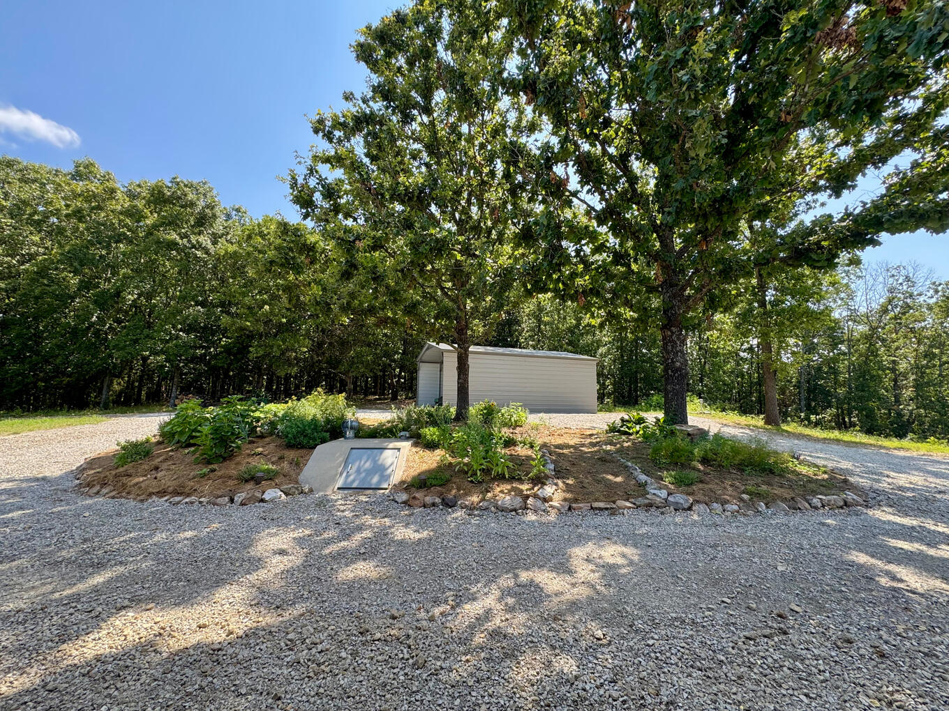 Back Driveway - Barn - Storm Shelter - Herb Garden